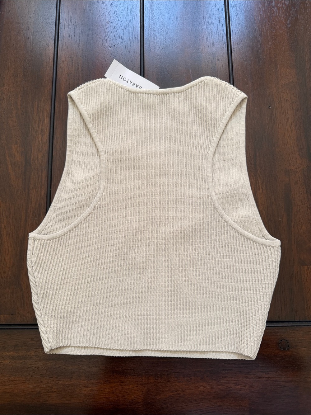 Aritzia Ribbed Knit Tank Top - Picture 2 of 3